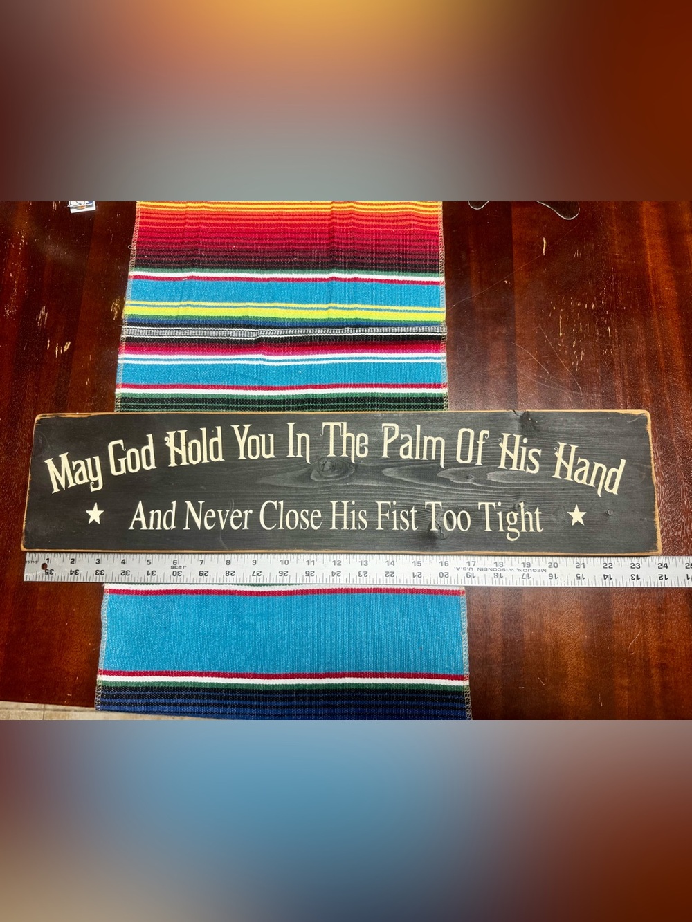 Irish prayer wooden sign god Jesus bible church